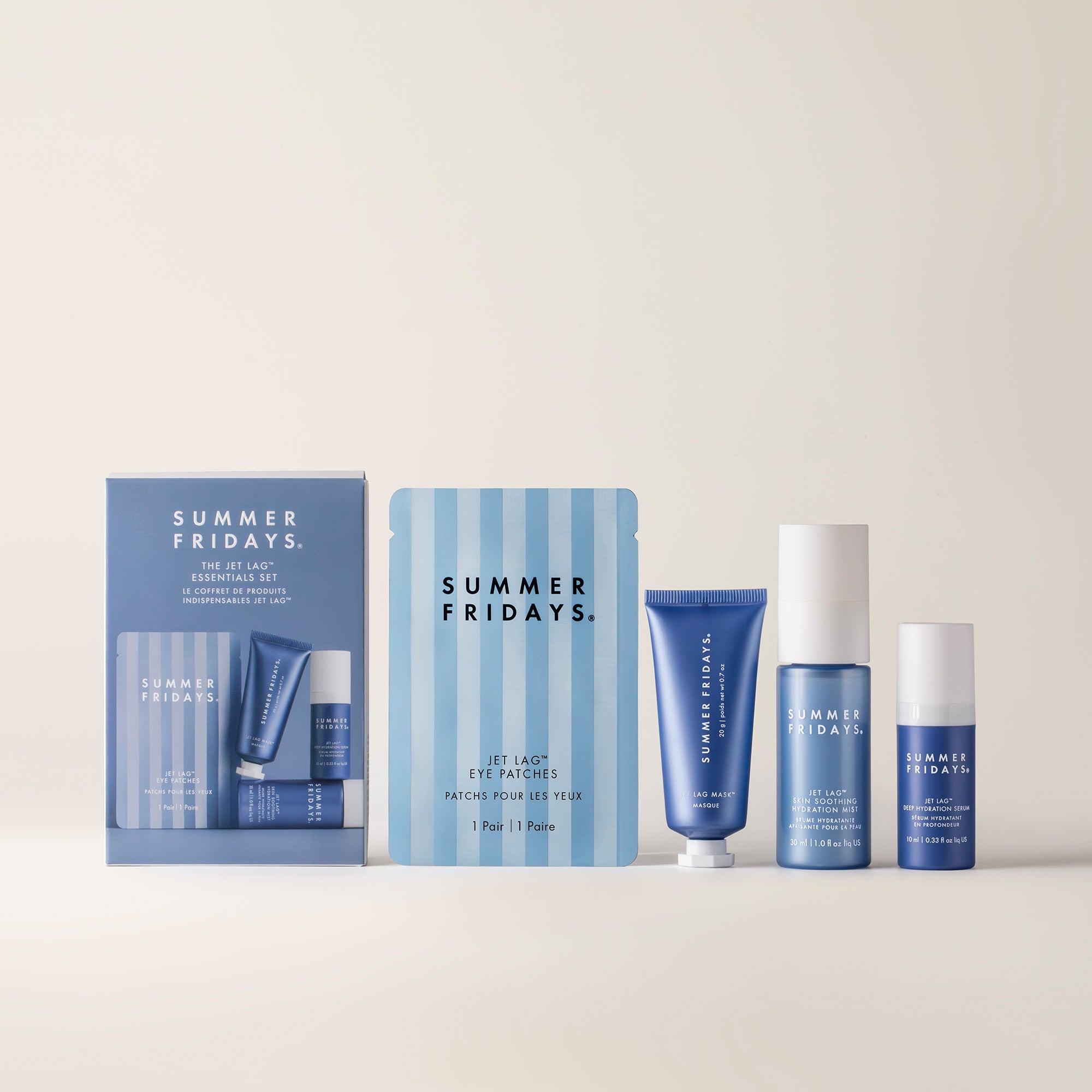 CrystalBloom Jet Lag™ Essentials Set